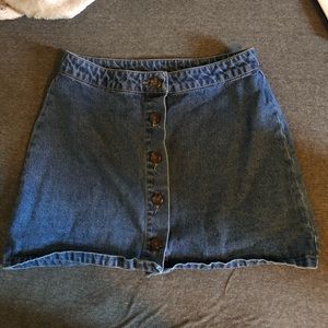 Forever 21 jean skirt